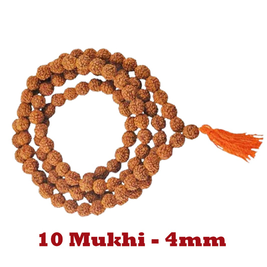 10 Mukhi Rudraksha Mala