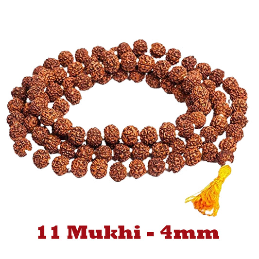 11 Mukhi Rudraksha Mala