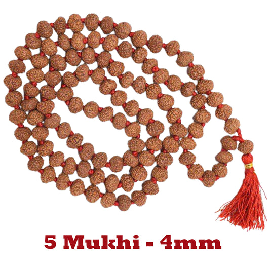 5 Mukhi Rudraksha Mala