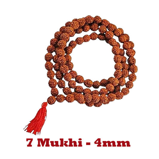 7 Mukhi Rudraksha Mala