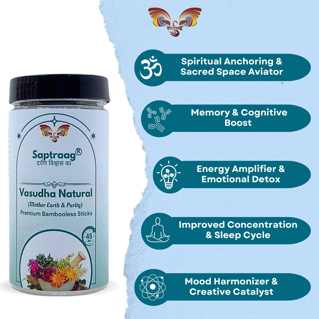 Natural Dhoop Sticks - Saptraag