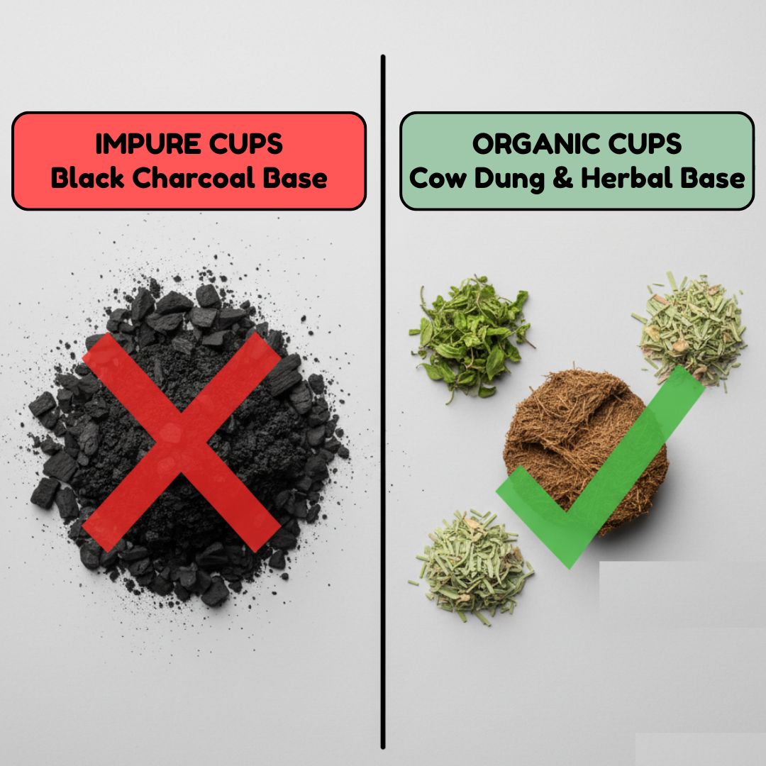 Saptraag Charcoal Free Sambrani Cups