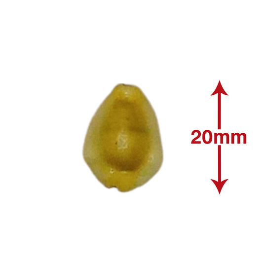 Puja Kaudi | Kauri | Cowri Sea Shell (Yellow | 20mm)