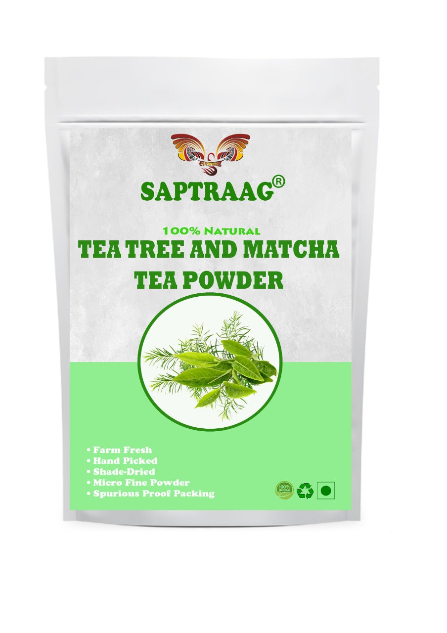 Saptraag Tea Tree and Matcha Tea Powder